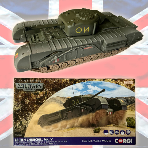 Corgi churchill british - churchill, mk