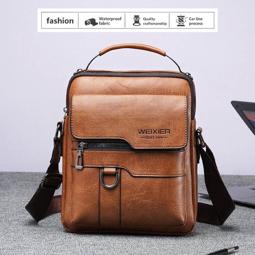 Men small messenger bags pu - men's,