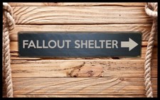 FALLOUT SHELTER WW2 vintage