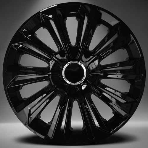 Black wheel trims hub caps - wheel,
