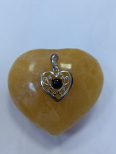 Whitby Jet 925 Silver Marked