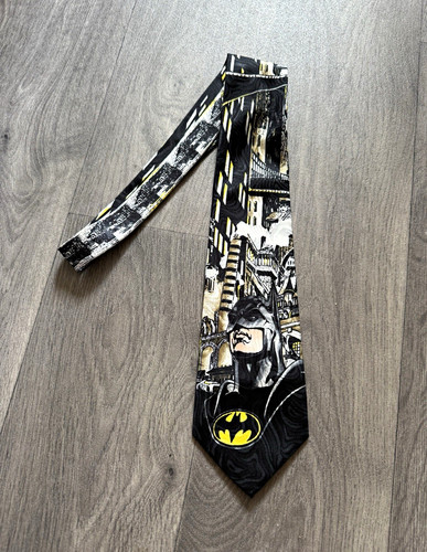 Vintage batman men tie logo - tie,