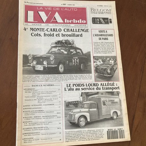Vie auto 597 1993 - l'auto, no.