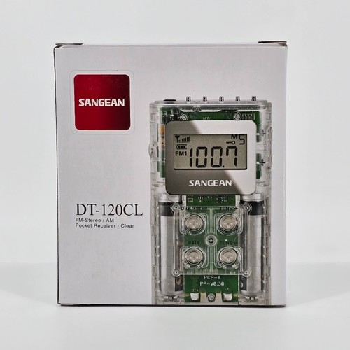 Sangean dt120cl pocket fm - sangean,