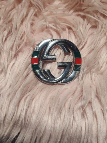Vtg gucci silver toned - gucci,