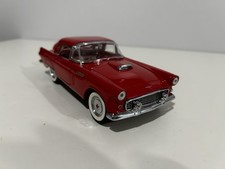 Danbury Mint 1956 Red Ford Thunderbird Diecast Model Scale 1:24 No Box