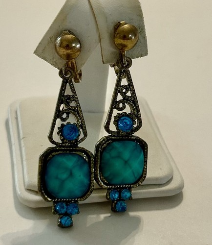 Turquoise drop pendant - turquoise,,