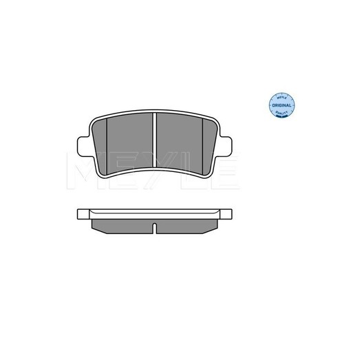 Meyle 025 244 2116 brake - 025,
