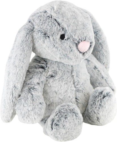 Grey plush rabbit bunny - plush,
