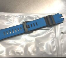 Blue Rubber Watch Strap Fit PROTREK CASIO PRW-6000 6100 3000 3100 PRG-300