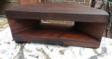 Corner rustic pine unit - rustic, tv