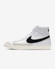Authentic Nike Blazer Mid 77 Vintage ® ( UK All Sizes: 5 - 12 ) White / Black