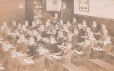 BRADWELL BOYS SCHOOL ~ A VINTAGE REAL PHOTO POSTCARD #2521298