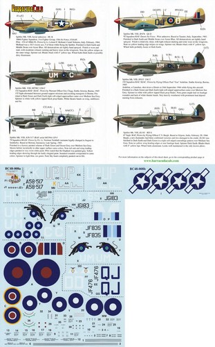 Barracudacals decals 48 - decals, 1/48
