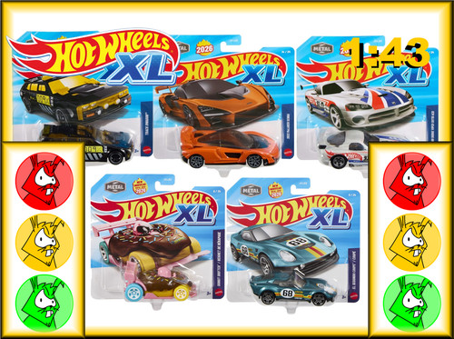 Hot wheels assorted - hot, xl