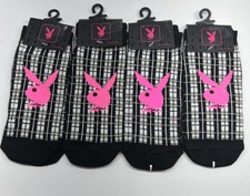 Playboy No Show Socks Lot Of 4