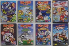 Tom and Jerry 8 DVD Bundle Kids DVDs Collection Job Lot Childrens Cartoon Joblot