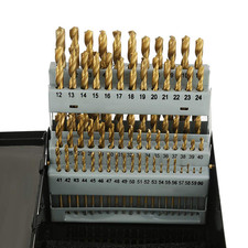 Twist Drill Bits Set, 60 Piece