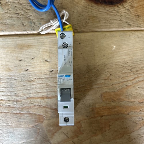 Hager 16amp rcbo 30ma - 16amp,
