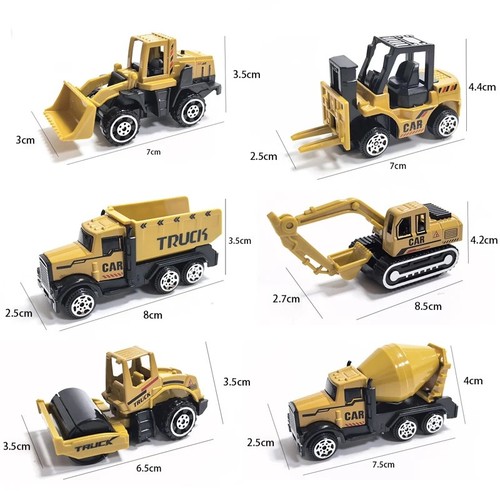 6pcs alloy engineering - 6pcs,