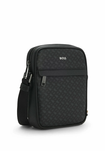Hugo boss monogram crossbody - monogram,