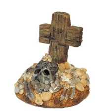 Clarecraft Gravestone Figurine – Leigh Pamment Signed Vintage Gothic Collectable