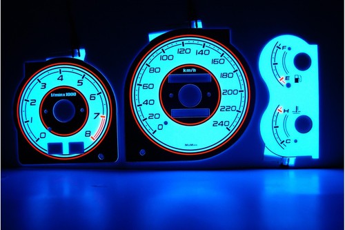 Mazda 323f glow gauges - ba,