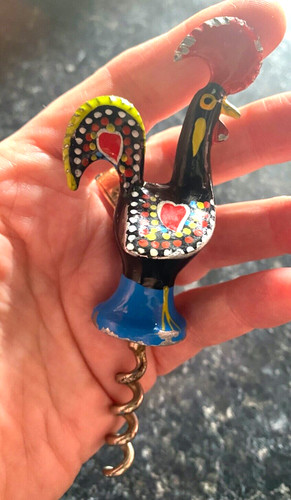 Vintage portuguese rooster - vintage,