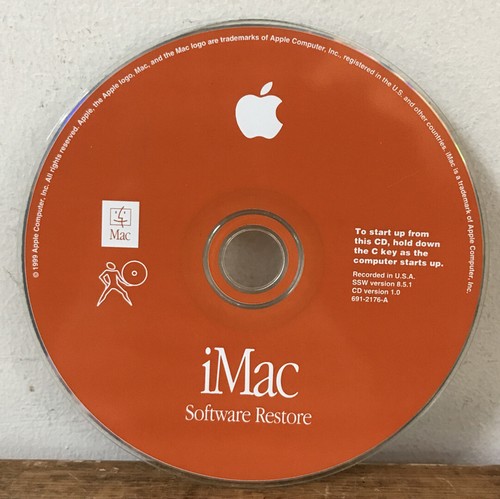 Vintage apple 1999 imac - apple,