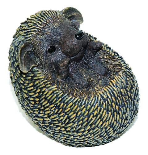 Baby hedgehog garden ornament - hedgehog,