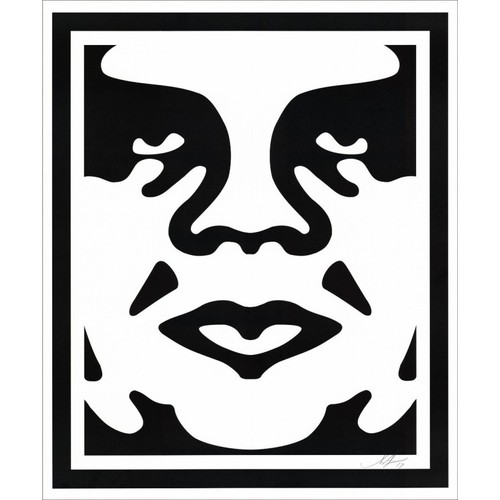 Shepard fairey screen - fairey,