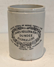 Vintage James Keiller & Son LTD Dundee Marmalade Jar