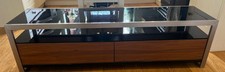 Dwell Black And Walnut TV Stand