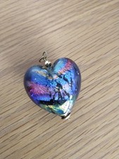 Colourful Murano Glass Heart