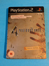 Resident Evil 4 - PlayStation 2 Limited Edition Steelbook with Manual & Guide