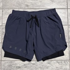 ASRV Men's Size XL Navy Blue