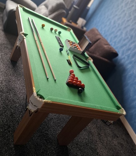 6ft riley snooker table with - snooker,