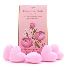 Blooming Pink Bliss Heart Bath