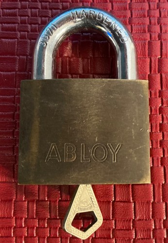 Abloy 3071 padlock working - 3071, &