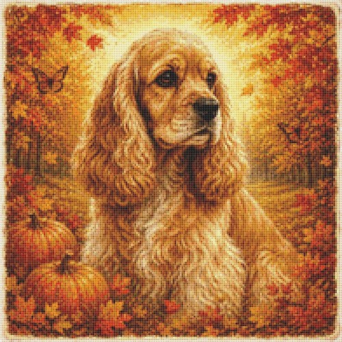 American cocker spaniel puppy - american,