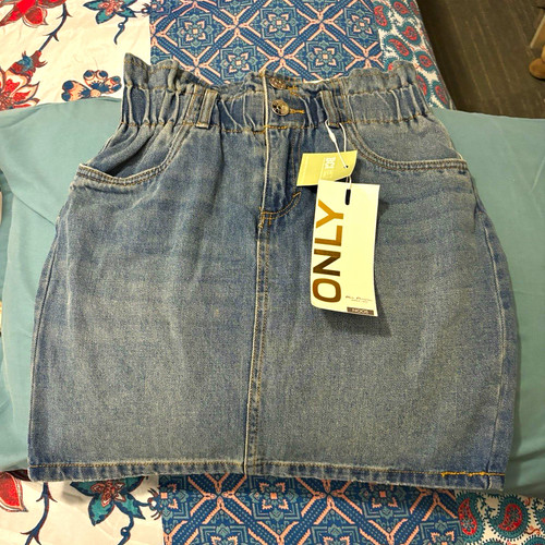 Only women blue denim mini - women’s,
