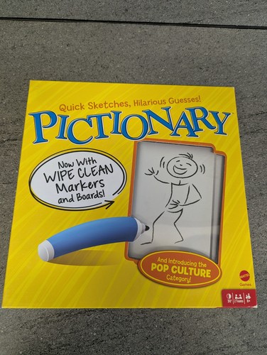 Pictionary board game mattel - pictionary,