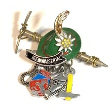 VINTAGE Green Enamel TYROLEAN