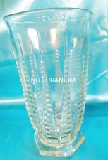 1930S ART-DECO RIBBED CLEAR