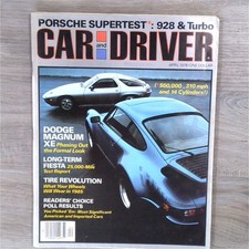 CAR and DRIVER Magazine APRIL