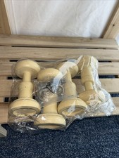 2 Pairs Of Wooden Curtain Tie