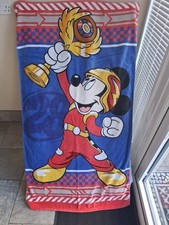 Mickey Mouse Race Car Trophy Winning Disney Beach Towel  Disney Store