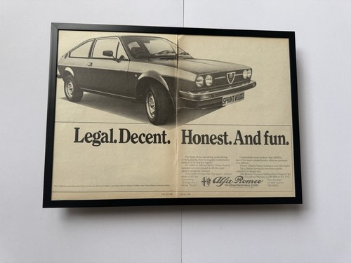 Framed alfa romeo alfasud - framed,