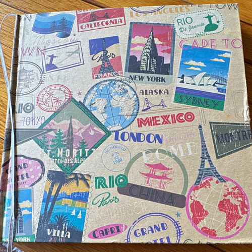 Travel theme book - travel, a4