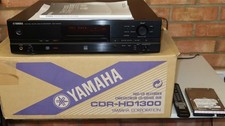 Yamaha CDR-HD1300 CD/HDD Recorder - Working & Sounds Great - HDD Needs Attention